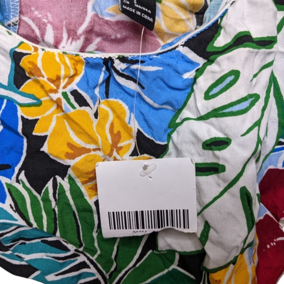 NWT Forever 21 Floral Cold Shoulder Crop Top 🌺 - Picture 12 of 14